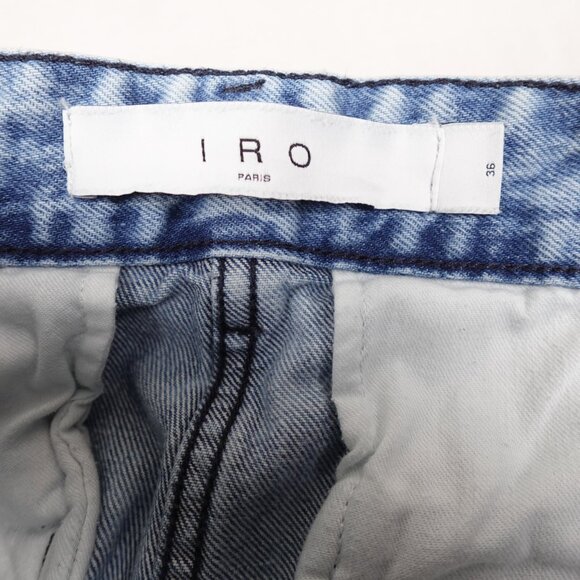 IRO Paris Airvau High Waist Carrot Cut Acid Wash Jeans Women's 36 (29x27) - Picture 9 of 15